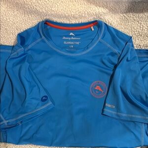 Tommy Bahama IslandActive Bright Blue Shirt